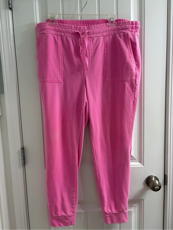 torrid Pants - torrid Pink Jersey Joggers Sz 2x Pockets Lounge Yoga Gym Soft Barbie